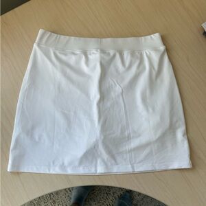 J. Crew White Skort